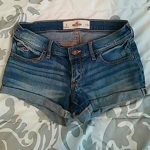 Denim Hollister Shorts